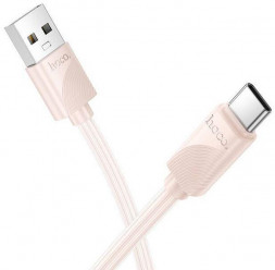 Кабель HOCO (6942007647090) X114a USB 3.0A для Type-C - 1м , розовый