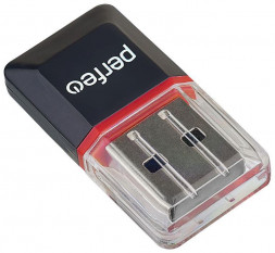 Картридер PERFEO (PF_5055) Card Reader Micro SD, (PF-VI-R008 Black) чёрный