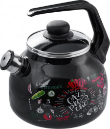 Чайник APPETITE 4с209я Gazpacho эмал 3,0л со свистком