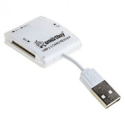 Устройство чтения карт памяти SMARTBUY (SBR-713-W) белый