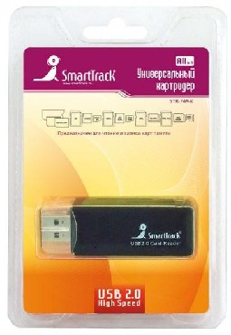 Устройство чтения карт памяти SMARTBUY (SBR-749-B) синий