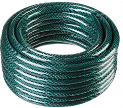 Поливочный шланг РОСТОК 1/2 , 15 м, 15 атм, трёхслойный, армированный, поливочный шланг (40308-1/2-15)