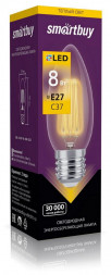 Лампа SMARTBUY (SBL-C37F-8-30K-E27) 8W/3000/E27