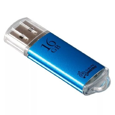 USB флеш SMARTBUY (SB16GBVC-B) 16GB V-CUT BLUE