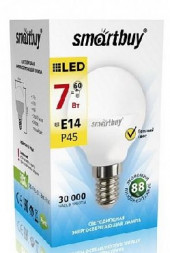 Светодиодная лампа SMARTBUY (SBL-P45-07-30K-E14) 7W/3000/E14