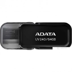 USB флеш A-DATA 64GB UV240 черный (AUV240-64G-RBK)