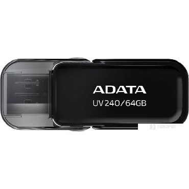 USB флеш A-DATA 64GB UV240 черный (AUV240-64G-RBK)