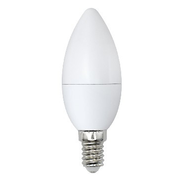 Лампа светодиодная VOLPE (UL-00003803) LED-C37-9W/NW/E14/FR/NR Белый свет 4000K