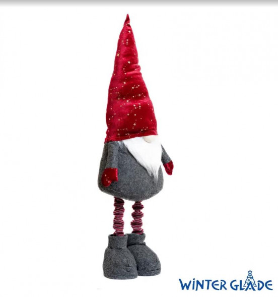 Фигурка WINTER GLADE Фигурка Гном 95 см на телескопических ногах F2095