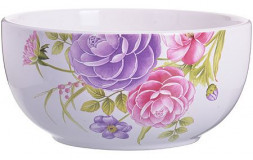 Супница LORAINE 26377 белый,зеленый,фиолетовый, розовый