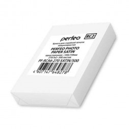 фотобумага PERFEO (PF-RCA6-270 SATIN) 10X15 270г/м2 МИКРОПОРИСТАЯ (SATIN) 500л