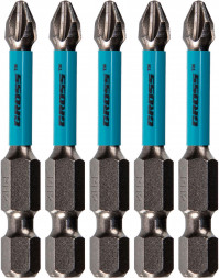 GROSS Бита торсионная PH2 x 50 мм, для ударных шуруповертов, 5 шт. 11490