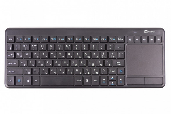 ТВ клавиатура HARPER KBT-101 беспроводная клавиатура с тачпадом для SmartTV