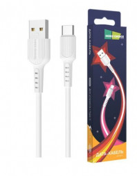 Кабель MORE CHOICE (4627151192918) K26a USB (m)-Type-C (m) 1.0м, белый