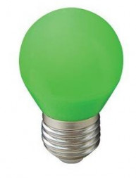 лампы светодиодные ECOLA K7CG50ELB GLOBE LED COLOR 5W/G45/E27 Зеленый