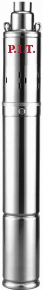 Насос скважинный P.I.T. Насос скважинный электрич. PSW550-T (550Вт, напор 80м, 23л/мин, нерж. сталь, терм. защ, винт) P.I.T. Насос скважинный электрич. PSW550-T (550Вт, напор 80м, 23л/мин, нерж. сталь, терм. защ, винт)