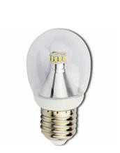 Лампа светодиодная ECOLA Light globe K7TW34ELC 3,4W G45 E27 2700K прозрачный шар 79x45 (5)