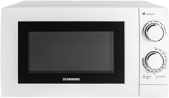 МИКРОВОЛНОВЫЕ ПЕЧИ STARWIND SMW3820 20л. 700Вт белый