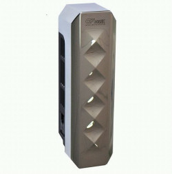 Дозатор для жидкого мыла GFMARK 621 Дозатор жидкого мыла пластиковый хромированный с узором РОМБ-310 мл