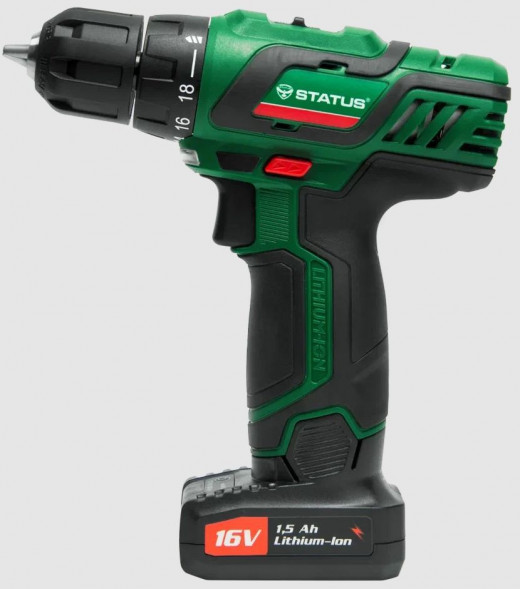 Дрель шуруповёрт STATUS CT 16-2LI