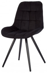 Стул обеденный POLINI Home Verona SM, черный-черный (2 кор.)
