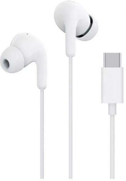 Наушники вкладыши проводные XIAOMI Type-C Earphones_белые BHR8931GL (M2413E1)