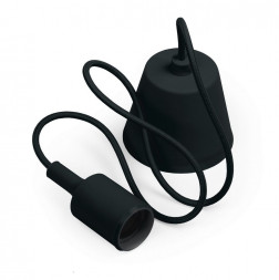 подвес SMARTBUY (SBE-CLHE27s-b) подвес с патроном e27, 1 м, черный