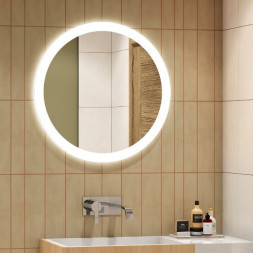 Зеркало настенное САНАКС 45234 Зеркало D 645 мм, сенсорное, с внутренней LED подсветкой