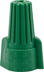 Клемма REXANT (08-0707-10) Соединительный изолирующий зажим заземления с лепестками СИЗ-99 12 мм (5-16 мм ), зеленый (10 шт./уп.)