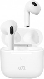 Наушники беспроводные GAL TW-5300, цвет белый
