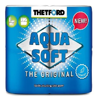Биотуалеты и аксессуары THETFORD Туалетная бумага для биотуалетов AQUA SOFT (15) 202240