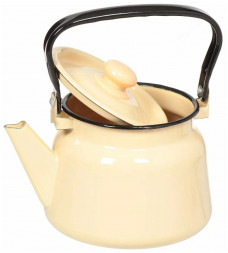 Чайник СИБИРСКИЕ ТОВАРЫ С42714.3, С42714.3П, С42714.3С эмал 2,3л б/рис