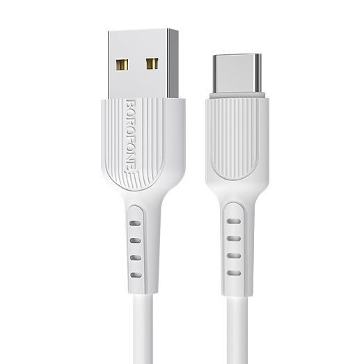 Кабель Type-C BOROFONE (6957531099468) BX16a USB-Type-C 2A 1M белый
