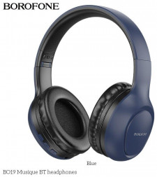 Гарнитура BOROFONE (6974443386295) BO19 Musique ,черный