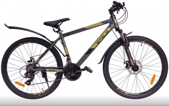 Велосипед STELS Navigator-620 26MD V010 (м)*X0000001347*EP-00005988 19" Темно-зеленый 2024