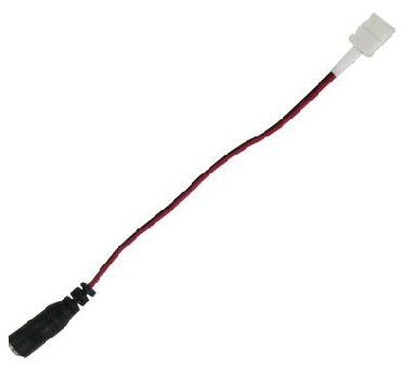 Коннектор ECOLA SC28UMESB LED переходник с разъема штырькового (мама) на зажимной 2-х конт. 8mm 1шт.