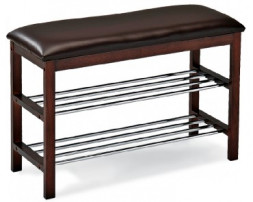 Банкетка SHEFFILTON SR-0628 темный орех/коричневый (194992)