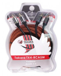 Кабель TAKARA TX4-RCA5M