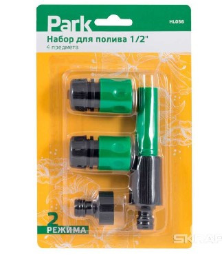 Система полива PARK HL056 набор для полива 1/2&quot; 4 пр. (330103)