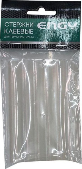 Стержни клеевые ENGY Стержни клеевые для термопистолета, 1,1х10 см, 6 шт (357126) ENGY Стержни клеевые для термопистолета, 1,1х10 см, 6 шт (357126)