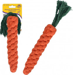 Игрушка MULTIDOM Игрушка для животных "Морковка" VL40-58 MULTIDOM Игрушка для животных "Морковка" VL40-58