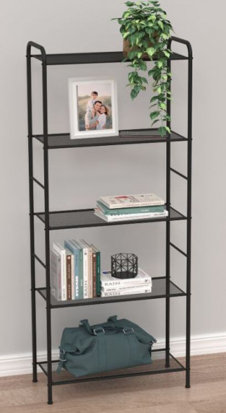 Стеллаж ЗМИ Стеллаж "Валенсия 25" (VALENCIA 25 Shelf rack) СТВ25 Черный ЗМИ Стеллаж "Валенсия 25" (VALENCIA 25 Shelf rack) СТВ25 Черный