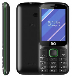 МОБИЛЬНЫЕ ТЕЛЕФОНЫ СТАНДАРТ GSM BQ 2820 Step XL+ Black+Green