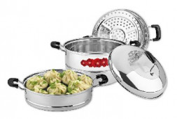 Посуда LARA LR03-41 мантоварка-пароварка 13,0л