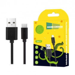 Кабель MORE CHOICE (4627151190785) K13a USB (m)-Type-C (m) 1.0м, черный
