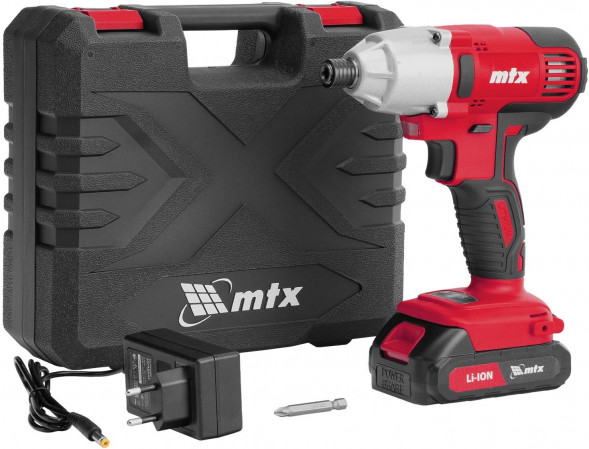 Винтоверт MTX Винтоверт ударный аккумуляторный CIDS-20-280, Li-Ion, 20 В// MTX Винтоверт ударный аккумуляторный CIDS-20-280, Li-Ion, 20 В//