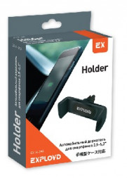 Держатель автомобильный EXPLOYD EX-H-399 3,5'' - 6,3'' /mini/чёрный