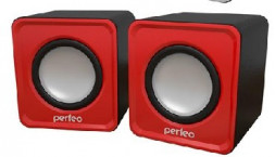 Акустика 2.0 PERFEO (PF_5128) WAVE PF-128-R. красный