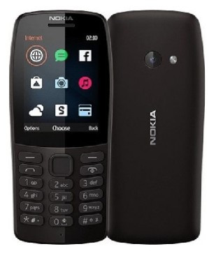 Телефон мобильный NOKIA 210 DUOS BLACK