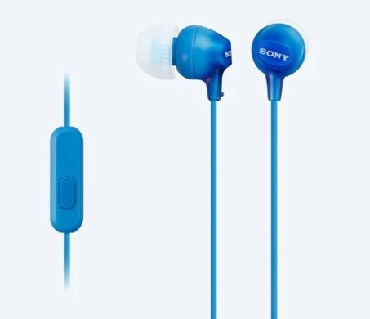 Наушники SONY MDR-EX15AP/LI Цвет Синий